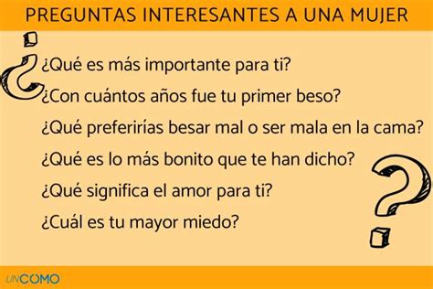 40 preguntas interesantes para hacerle a una mujer。